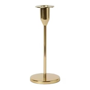 Support à bougies en métal pour décoration de maison de luxe, élégant porte-bougie, centre de table décoratif, pièce d'appoint intérieure - Product Image 1