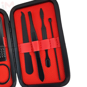 Professional 7 Piece Black Manicure Pedicure Kit Stainless Steel Nail Care Tools Nail Clipper Grooming Beauty Set - Product Image 2