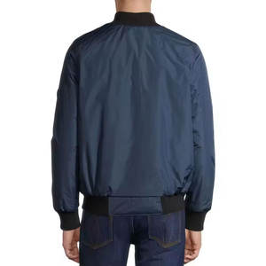 Econex Sports 2025 Logo personnalisé Veste fine à manches longues imprimée par teinture Veste en jean noir blanc pour hommes Vestes stylées - Product Image 4