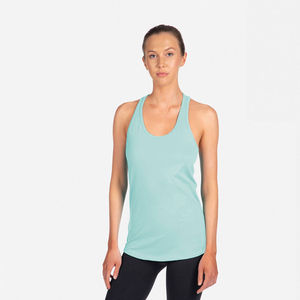 Camisetas deportivas personalizadas con logo para mujer, lo último en tops cortos con opción de tallas grandes, diseño sin mangas, venta al por mayor. - Product Image 4