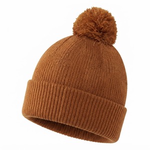 Nuevo Gorro de Invierno Unisex con Estampado Digital, Gorro de Punto de Color Sólido, Cálido para Viajes, Gorros de Invierno para Mujer - Product Image 2