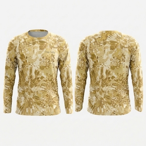 Camisa de Pesca con Estampado de Camuflaje Personalizado para Hombre, Manga Larga, Protección Solar UPF 50+, Jersey Deportivo con Protección UV - Product Image 2