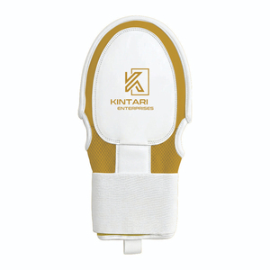 Guante de béisbol de cuero sintético PU personalizado, protector de mano acolchado para correr en la base - Product Image 4