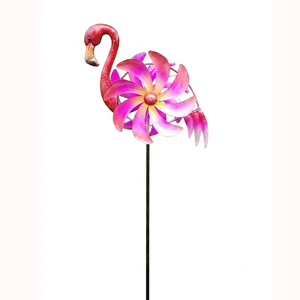Décoration de jardin flamant rose, ornement de jardin flamant rose, décoration de cour - Product Image 1