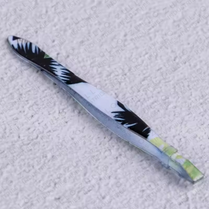 Wholesale Stainless Steel Eyebrow Tweezers Kit Slant and <b>Pointed</b> Tip Custom OEM Color Beauty Grooming <b>Tools</b> - Product Image 3