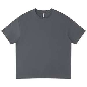 T-shirt décontracté de luxe pour femme, qualité supérieure, 100 % coton 240g, broderie et impression de logo personnalisés, blanc, coupe ample, grande taille - Product Image 4