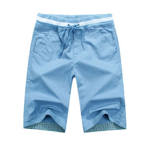 Shorts décontractés pour hommes personnalisables avec votre logo – Séchage rapide, respirants, taille haute, fermeture à cordon, tissu polyester/coton, best-seller - Product Image 1