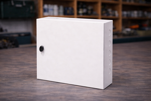 Boîtier de distribution de barres omnibus 300 ampères en cuivre 4 pôles pour usage intérieur/extérieur/industriel OMDMS SHIPPING CORPORATION Modèle KK78 - Product Image 3