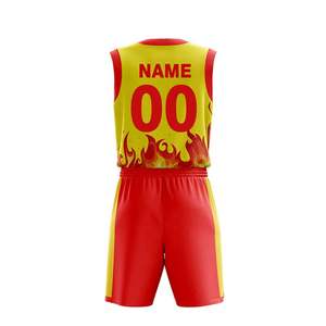 Uniforme de Baloncesto de Moda con Nombre y Número del Equipo, al Mejor Precio, Pantalones Cortos de Baloncesto de Verano, Uniforme de Baloncesto en Oferta - Product Image 2