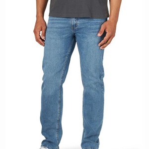 Pantalons en denim décontractés confortables à bas prix, coupe régulière, style streetwear, mode tendance, haute qualité - Product Image 1