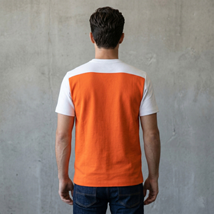 เสื้อยืดเฟรนช์เทอร์รี่ 100% แขนสั้น คอกลม สำหรับผู้ชาย เสื้อยืดฤดูร้อน น้ำหนักเบา แห้งเร็ว เสื้อยืดเฟรนช์เทอร์รี่สำหรับผู้ชาย - Product Image 2
