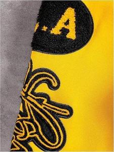 Chaqueta Universitaria Varsity 100% Lana, Chaqueta de Béisbol Varsity Bordada, Chaqueta de Satén Universitaria para Estudiantes - Product Image 6