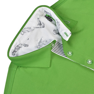 Chemise de golf pour homme sur mesure, 100 % coton, séchage rapide, sportive, brodée, boutonnée, tricotée, imprimée – Fournisseur fiable - Product Image 3