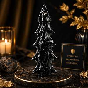 Pointes de flèches en obsidienne noire taillées à la main, écologiques, en verre volcanique naturel, vente en gros pour la Saint-Valentin, provenance Gujarat - Product Image 3