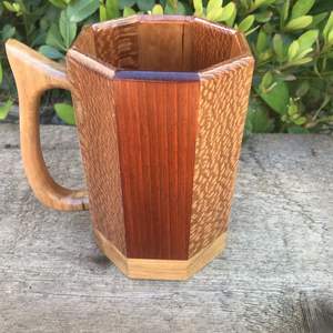 Vaso de Madera Natural para Usuarios Ecológicos, Accesorio de Estilo de Vida Sostenible - Product Image 4