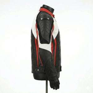 Highest Quality Leather Racing Motorbike <b>Jackets</b> for Men Breathable Waterproof <b>Motorcycle</b> Riding <b>Jacket</b> With Customize Logo - Product Image 2