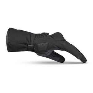 Premium Quality Leather Taslan Fabric Winter Motorcycle Racing <b>Gloves</b> TPU Coated Carbon Shell <b>Touch</b> Screen Waterproof Breathable - Product Image 4
