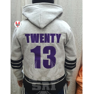 Sweat à capuche en polaire pour homme avec broderie Kapa Lambda Chi Fraternity |   Sweat à capuche en coton grec personnalisé KLC pour homme, sublimation - Product Image 4