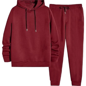 Survêtements personnalisés pour hommes avec logo, ensembles de jogging à marque privée, survêtement en molleton de coton premium pour homme, 100% coton - Product Image 1