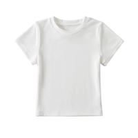 Haut court décontracté en coton respirant à séchage rapide pour femme, avec broderies et appliqués écologiques, collection été, vente en gros