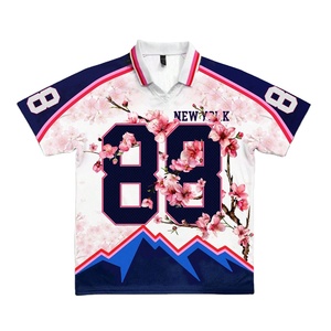 Venta al por Mayor de Camisetas de Fútbol Americano para Mujer, Cuello en V, Manga Corta, Impresión Personalizada, Ropa de Equipo, Fabricante OEM ODM, Proveedor al por Mayor - Product Image 1