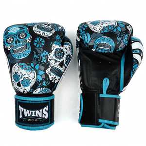 Guantes de Boxeo de Piel Personalizados Verdes, Nuevos Modelos, con Cierres Ajustables de Gancho y Bucle, para Kick Boxing y Artes Marciales - Product Image 3
