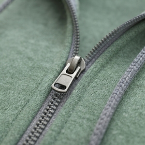 Full <b>Zip</b> Hoodie Soft Fleece Hooded <b>Jacket</b> with Kangaroo Pockets - Product Image 4