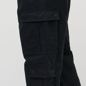 Pantalones Cargo Jogger de Cintura Media para Hombre, de Algodón French Terry, Casuales, para Caza, con Múltiples Bolsillos, Deportivos, para Exteriores, Ajustados - Product Image 5