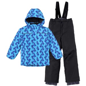 Ensemble de combinaison de ski pour filles, combinaison à capuche avec imprimé camouflage rose et violet et pantalon imperméable pour enfants, vêtements de neige, combinaisons de ski pour enfants - Product Image 5
