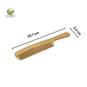 Juego de Cepillo y Peine para Cabello de Bambú Ecológico con Dientes para Desenredar, Tamaño Grande para Uso Doméstico en Adultos - Fabricante Mayorista - Product Image 2