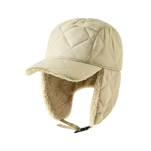 Gorras de béisbol tipo camionero acolchadas y aisladas, deportivas, con orejeras, personalizadas, cálidas para invierno, 100% algodón, para las cuatro estaciones, al por mayor - Product Image 1