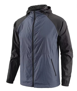 Wholesale Outdoor Windbreaker Jacket Custom Branding Sportswear Factory Lightweight Running Windbreaker Jacket Team Windbreaker - Product Image 3