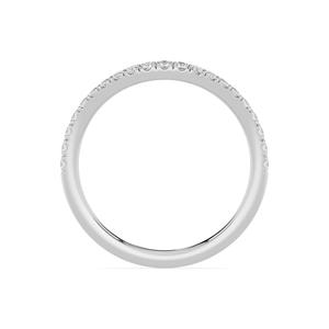 10K Rose Gold Lab Grown Diamond Wedding Band 0.30 CTW Modern Bridal <b>Ring</b> Fine Jewelry Design for <b>Couples</b> - Product Image 6