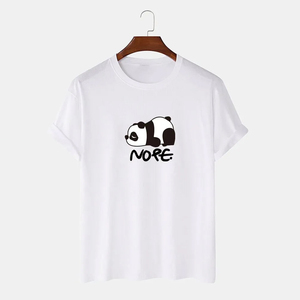 Camiseta Blanca al por Mayor para Hombre, 100% Algodón, Lisa, Casual, de Manga Corta, para Impresión de Logotipo Personalizado - Product Image 5