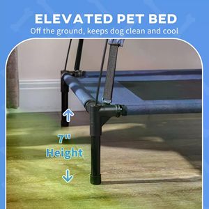 Cuccia Rinfrescante XL per Cani e Gatti, in Memory Foam e Feltro Resistente con Motivo a Righe, Traspirante, Morbida e Lavabile, Ideale per l'Ufficio - Product Image 6