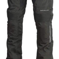 Pantalon textile de moto imprimé grande taille pour les longues balades, avec tissu respirant, protection de genou CE niveau 1, imperméable