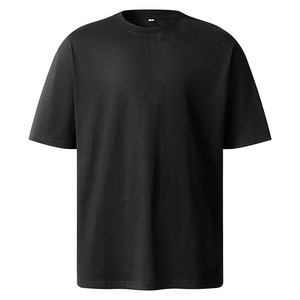 T-shirt Oversize en Coton Lourd 100% Coton 230 Grammes Coupe Ample Vierge Personnalisable Homme Vintage Longueur Standard - Product Image 3
