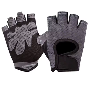 Direct Manufacturer Sale Unisex Summer Leather Half Finger <b>Touch</b> <b>Screen</b> Thin Breathable Non-Slip Lightweight - Product Image 4