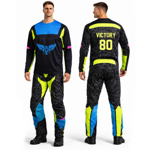 Jersey de Motocross Sublimado Personalizado OEM para Hombre, Manga Larga, para Motocross, Dirt Bike, Off Road, Ropa de Carreras de Motos - Product Image 4