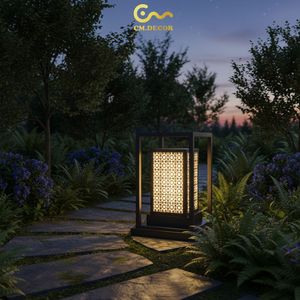 Viet Nam CM Decor Semi Flush Mount 3500K (Warm White) Garden lights Auto Cad Layout Detachable steel/inox LED 300 lm Warm White - Product Image 6