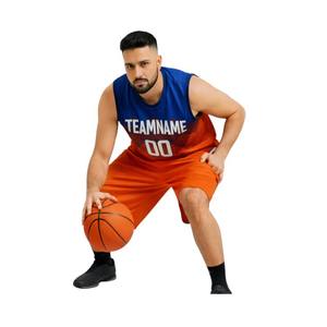 Conjunto de Uniforme de Baloncesto Personalizado, Transpirable, Unisex, de Secado Rápido, 100% Poliéster, Tallas Grandes, Diseño Impreso, Logotipo Personalizado - Product Image 2