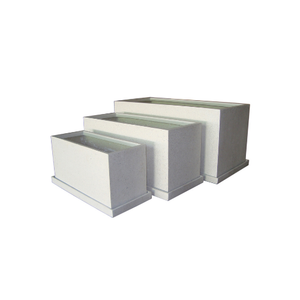 Macetas Rectangulares de Fibra de Vidrio Ligeras y de Lujo para Decoración de Jardín Interior/Exterior, Hechas en Vietnam - Product Image 1