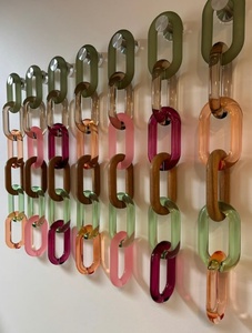 The Customization <b>resin</b> Chain links very big size and <b>clear</b> colors multi colors <b>resin</b> big links available - Product Image 3