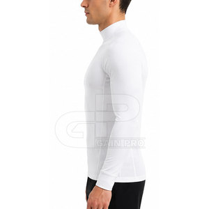 Lightweight Breathable Football <b>Compression</b> <b>Shirts</b> For Base Layer For Training Match Performance And Athletic Sports Use - Product Image 6