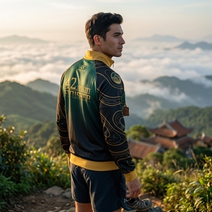 T-shirt de course personnalisé en gros, en coton et élasthanne, vêtement de sport respirant 95% coton 5% élasthanne - Product Image 4