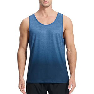 Débardeur pour homme, coupe ajustée, sans manches, pour le fitness - Product Image 4