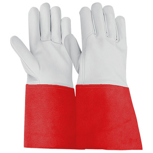 Gants de soudage TIG en cuir de mouton et de vache, haute performance, résistants à l'abrasion, pour la lutte contre les incendies et l'utilisation par les soudeurs - Product Image 4