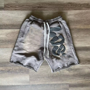 Custom logo Blank French Terry Drawstring <b>Shorts</b> <b>Men</b> High Quality Embroidery <b>Patched</b> <b>Shorts</b> <b>Men</b> Streetwear - Product Image 6