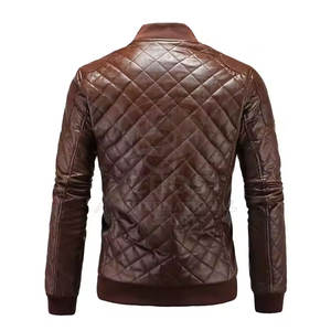 แจ็คเก็ตหนังผู้ชายสัมผัสนุ่ม แจ็คเก็ตหนังผู้ชายทันสมัยสำหรับงานปาร์ตี้และงานอีเว้นท์ ลดราคาขายออนไลน์ - Product Image 2