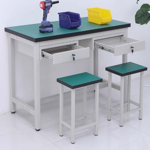 Chariot de laboratoire industriel antistatique en alliage pour salle blanche avec roues, table de travail roulante - Product Image 2